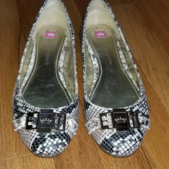 NWOT-Elaine Turner Snake Flats - Picture 1 of 7